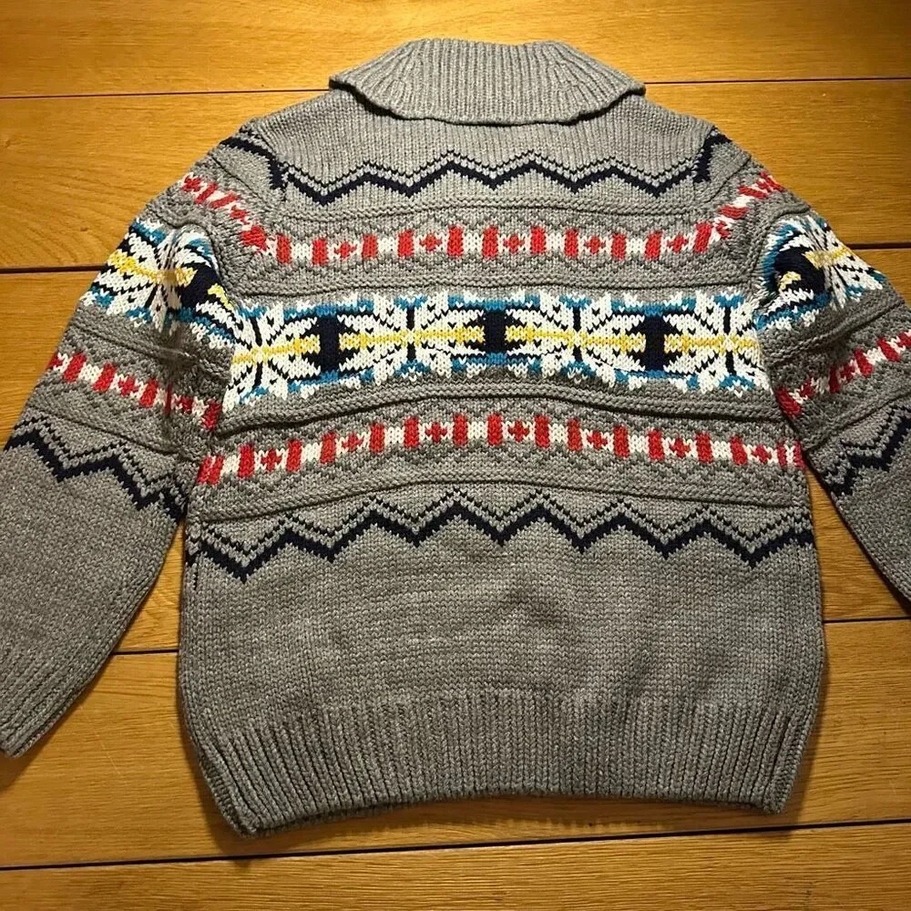 NWT Gymboree gray sweater medium 7/8